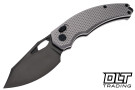 Kunwu X Padre - Grey Bead Blast Diamond Texture Titanium - Satin DLC Elmax Blade