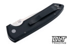 Pro-Tech Rockeye - Black Aluminum Handle - Stonewashed MagnaCut Blade