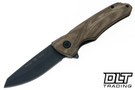 Buck 843 Sprint Ops - Green Canvas Micarta - 843GRS (Insider)