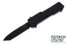 Hogue Compound Tanto - Black G-10 - Black Blade - Tritium Infused - Number 2 - 34021 (Insider)