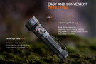 Fenix LD36R Multicolor Rechareable Flashlight - Flame Camo