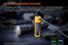 Fenix TK17 Tactical Flashlight - Black Matte