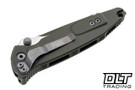Microtech 161-1MG-C21Z13 SOCOM Elite T/E - Green Moss Cerakote Handle - Cerakote Blade