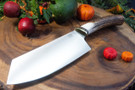 Blade Raid Wa Santoku MagnaCut Sambar Stag #7