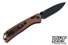 Buck Nomad 700BRS - Burnt Bronze Aluminum - Black D2 Blade