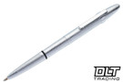Fisher Space Pen Bullet Pen - Brushed Chrome with Clip