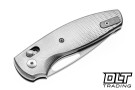 Three Rivers Manufacturing Bulldog Rev-B MagnaCut - 3D Contoured Lizard Skin - Titanium