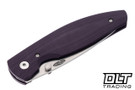 Three Rivers Manufacturing Atom 20CV - 3D Contoured - Popsicle Purple G-10