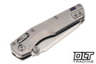 Microtech 210M-10MS4 MSI Mini Ram-Lok - Stonewash Titanium - Purple Accents - Stonewash Blade - Marfione Select