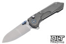 Remette Cosmic RTCO-TG - Sandblasted Stonewash Titanium - Pearlescent M390 Blade