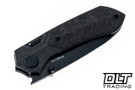 Remette Meteor RTPT-ELD - Black Titanium - Carbon Fiber Inlay - Black M390 Blade