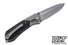 Remette Meteor RTPT-E - Titanium - Carbon Fiber Inlay - Pearlescent M390 Blade