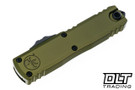 Microtech 12334-2OD UTX-85 Gen IV T/E - OD Green Handle - Black Blade