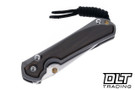 Chris Reeve Small Sebenza 31 - Tanto - Macassar Ebony Inlay - #23