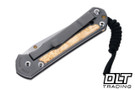 Chris Reeve Small Sebenza 31 - Tanto - Box Elder Inlay - #22
