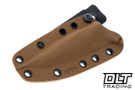 Spartan Blades Phrike - Black G-10 - FDE MagnaCut Blade - Coyote Kydex