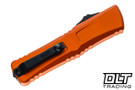 Microtech 1143-1OR Combat Troodon Gen III S/E - Orange Handle - Black Blade