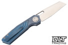 Vosteed Xeno - Vanchor Lock - Blue Titanium - Satin Vanax Blade