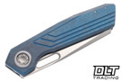 Vosteed Xeno - Vanchor Lock - Blue Titanium - Satin Vanax Blade