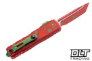 Microtech 12334-1SPDS UTX-85 Gen IV T/E - St. Patrick's Day Handle - Cerakote Blade - Signature Deries
