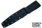 Spartan Blades Ronin F/S Dagger - Satin Handle - Satin MagnaCut Blade - Black Kydex