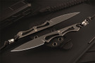 Spartan Blades Willow - Black PVD Elmax - Black Kydex Sheath