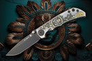 Spartan Blades Spartan Harsey - Aztec - Black MagnaCut Blade