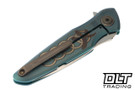 Spartan Blades Pandia - Ronin Five Rings Project - Fire - Stonewashed MagnaCut Blade