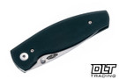 Three Rivers Manufacturing Neutron 2 MagnaCut - Linerlock - Forest Green G-10 Flat
