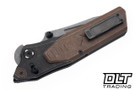 Poikilo Blade Tas-Cyberkuza S2 A - Rusty Tank Titanium Handle - Dark Stonewash M398 Blade