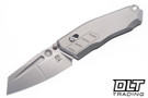 Poikilo Blade Tas-Vader S1 - Titanium Handle - Pearlescent M398 Blade
