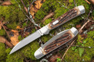 RoseCraft Blades Snake River Copperhead - Dapper Jigged Bone - Brushed Satin Wharncliffe 14C28N Blade