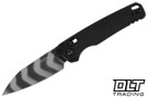 Kershaw Bel Air XL Duralock 6110TS - Tiger Stripe Camo MagnaCut Reverse Tanto Blade - Black G-10