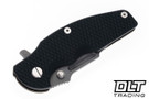 Hinderer Jurassic Frontier Clip Point MagnaCut - Battle Bronze Anodized Titanium - Working Finish Blade - Black G-10
