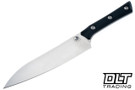 Microtech 6" Utility Knife - Black G-10 - Stonewashed Blade
