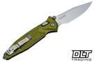 Microtech 160RL-10FROD SOCOM Ram-Lok - OD Green Frag Handle - Stonewash Blade
