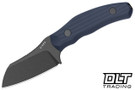 Kizer Bulldog Fix - Blue G-10 - PVD Coated 14C28N Sheepsfoot Blade