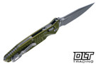 Microtech 160RL-10APFROD SOCOM Ram-Lok S/E - OD Green Frag Handle - Apocalyptic Blade