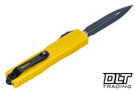 Microtech 11224-1YW Ultratech Gen IV - Yellow Handle - Black Blade