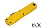 Microtech 11224-1YW Ultratech Gen IV - Yellow Handle - Black Blade