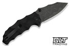 CIVIVI Knives Natterjack 24028-DS1 - Black G-10 - Damascus Blade