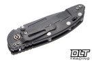 Hinderer 3.5" XM-18 Non Flipper Fullered Spear 20CV - Working Finish Titanium & Blade - OD Green G-10