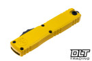 Microtech 11234-1YW Ultratech Gen IV T/E - Yellow Handle - Black Blade