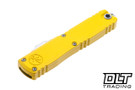 Microtech 11214-10YW Ultratech Gen IV S/E - Yellow Handle - Stonewashed Blade
