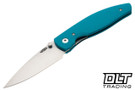 Three Rivers Manufacturing Atom MagnaCut - 3D Countoured Sunburst - Aqua Blue Morphaholic