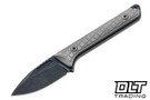 Griffin Scout Medic - Heavy Blackwash MagnaCut Blade - Dark Stonewash Milled Frag Titanium