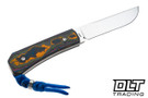 Jack Wolf Pioneer FIXedc - 80's CamoCarbon - Belt Satin S90V Blade