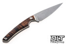 Gaskill Arc - Tazmanian Blackwood - Ivory Liners - Stonewash S35VN Blade