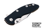 Hinderer 3" XM-18 Bowie 20CV - Bronze Anodized Titanium - Stonewashed Blade - Black G-10