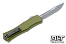 Microtech 1703M-10APOD Hera II Mini S/E - OD Green Handle - Apocalyptic Blade
